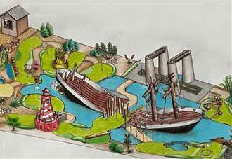 First look at new adventure golf course plans for £20m project